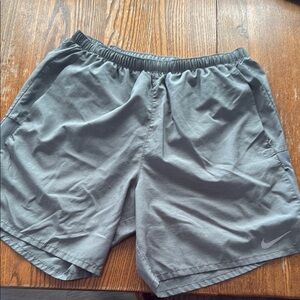 Nike Gray Athletic Shorts Lightweight Quick-Dry